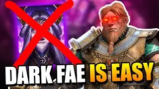 GNUT + 4 Epics/Rares for EASY DARK FAE FARMING!! | Raid: Shadow Legends