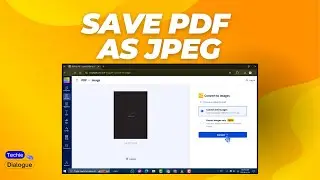 How to Save PDF as JPEG