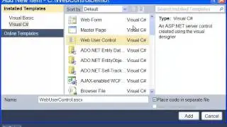 ASP.NET: How to Create and Use Web User Control in ASP.NET - Tutorial 14