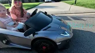 💥Мощная Новинка📢 2023🆕 — Электромобиль🏎 Lamborghini Aventador SV (M777MM)