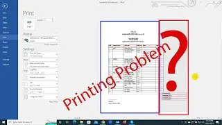 How to Solved , Microsoft Word Markup Problem || How to off, MS Word Author pane in Print Preview