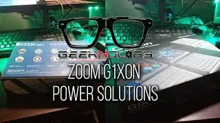 Zoom G1XON USB & Battery power solutions