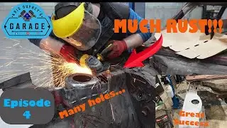 Metalwork! (Air chisel is used a LOT) Mk2 Capri Xpack 20VT 1.8T Build! Episode 4