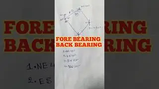 FORE BEARING AND BACK BEARING
