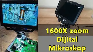 G1600x Dijital Elektronik Mikroskop