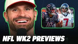 Bears vs Texans, Burrow vs Mahomes & Tampa vs Detroit Rematch | NFL WK2 Previews