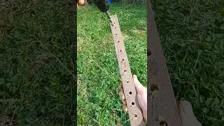Самоделка из деревянного бруска органайзер для отвёрток своими руками 