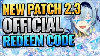 NEW 2.3 REDEEM CODE! CLAIM NOW! (FREE 60 PRIMOGEMS) Genshin Impact Patch 2.3 Eula Albedo Itto Gorou