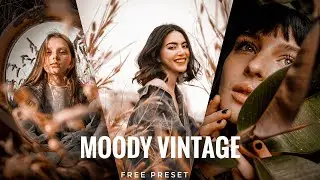 How To Edit Like Moody Vintage ||In Lightroom Mobile Tutorial Free DNG