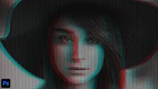 How to Create a Portrait Glitch Effect in Photoshop | Glitch Effect in Photoshop