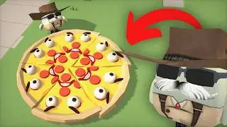 😱Сделал ОГРОМНУЮ ПИЦЦУ Из Игроков в ЧИКЕН ГАН! Задания От ПОДПИСЧИКОВ #14