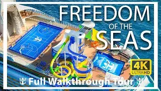 Freedom of the Seas | Full Walkthrough Ship Tour & Review | Royal Caribbean Cruise Lines | 4K 2023