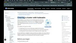 Setting up k8s cluster On-Premise using kubeadm