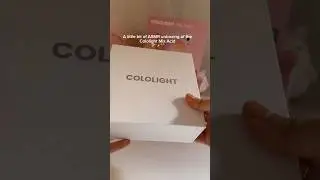 A little bit of ASMR unboxing of the Cololight Mix Acid light 📦✨💖