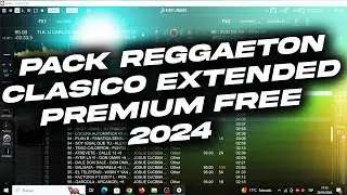 PACK REGGAETON CLASICO EXTENDED - PREMIUM FREE 2024