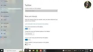 How To Disable News And Interest From Taskbar In Window 10 | Full Solution | How To Easily Done