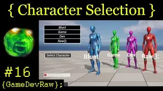 Make a Multiplayer Game in Unreal Engine 5 - Character Selection - Unreal Beginner Tutorial # 16