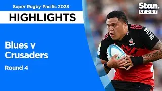 Blues v Crusaders Highlights | Round 4 | Super Rugby Pacific 2023
