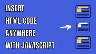 Insert HTML Code anywhere With JavaScript - HowToCodeSchool.com