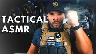 ASMR || Loading Up My Plate Carrier With Tactical Gear