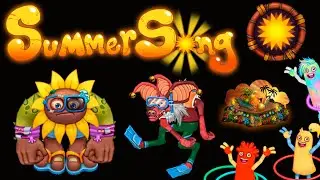 SummerSong 2024 -  5 new Costumes (My Singing Monsters) 4k