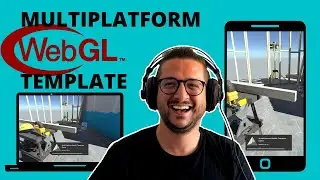 Unity WebGL tutorial |  Upload your projects online using this Multiplatform WebGL Unity3D Template