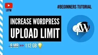 How to Increase Wordpress Upload Limit | WORDPRESS FILE SIZE ERROR (SOLVED)