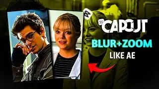 Capcut Halo Blur + Zoom In Tutorial /Capcut blur+zoom like Ae