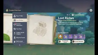 Claiming All Rewards Lost Riches Event | Genshin Impact 3.0