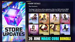 New Magic Cube Store Update Free Fire | 26 June Magic Cube Update Free Fire