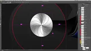 Creating a Brake Disc in Photoshop & Illustrator