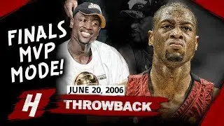 Young Dwyane Wade Full Game 6 Highlights vs Mavericks 2006 NBA Finals - 36 Pts, 10 Reb, FINALS MVP