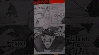 just a silly drawing of a manga page⭐️ Subscribe for more! 😀❤️ #art #jujutsukaisen #recommended #jjk