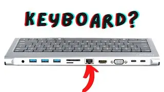 Strange Keyboard with 13 Ports!