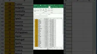 Excel Trick:Split your Excel Screen in Half.
