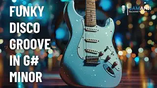 Funky DISCO Groove Backing Track in G# Minor