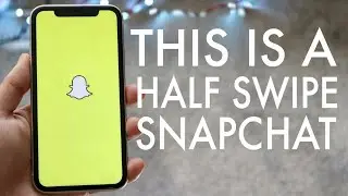 What Is a Half Swipe On Snapchat?