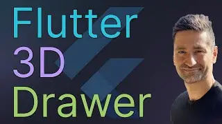 Flutter 3D Drawer - How to Implement a 3D Drawer in 30 Minutes in Flutter