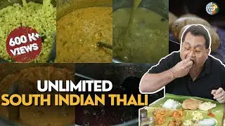 BEST SOUTH INDIAN THALI MUMBAI | UNLIMITED FOOD | KUNAL VIJAYAKAR