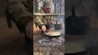 Cooking in nature😋 / Готовим на природе😋