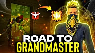 *ROAD TO GRANDMASTER* Cs rank pushing with randoms| Free fire | highlights