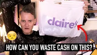 Reviewing CLAIRE'S Halloween TOOT w/Makeover - Philip Green