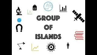 Find group of islands - Graph data structure