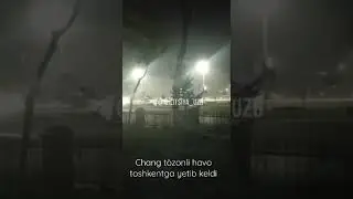 Toshkentda kutulmagan ob-havo