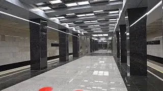 Станция метро Варшавская (31.03.23)