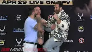 BKFC Face-Offs: Mike Perry WIPES BOOGER on Luke Rockhold