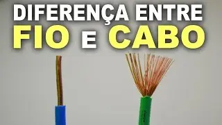 Diferença entre fio rígido e cabo flexível! Qual usar?