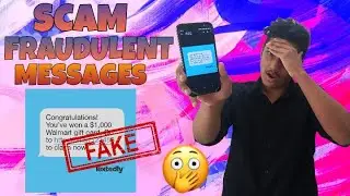 Omg ! Text Message Scam Fraudulent Fake or Sure ? | Beware of this is Messages Dangerous !!