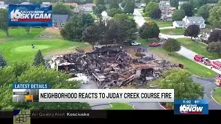 Community shocked after fire at Juday Creek Golf Course