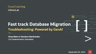 Cloud Coaching - Fast track Database Migration